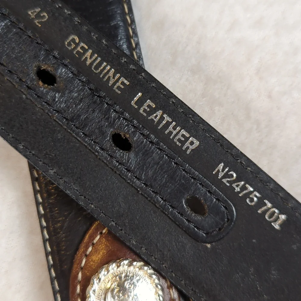 Nocona‎ Women's Western Cowgirl Genuine Leather Belt Size XL